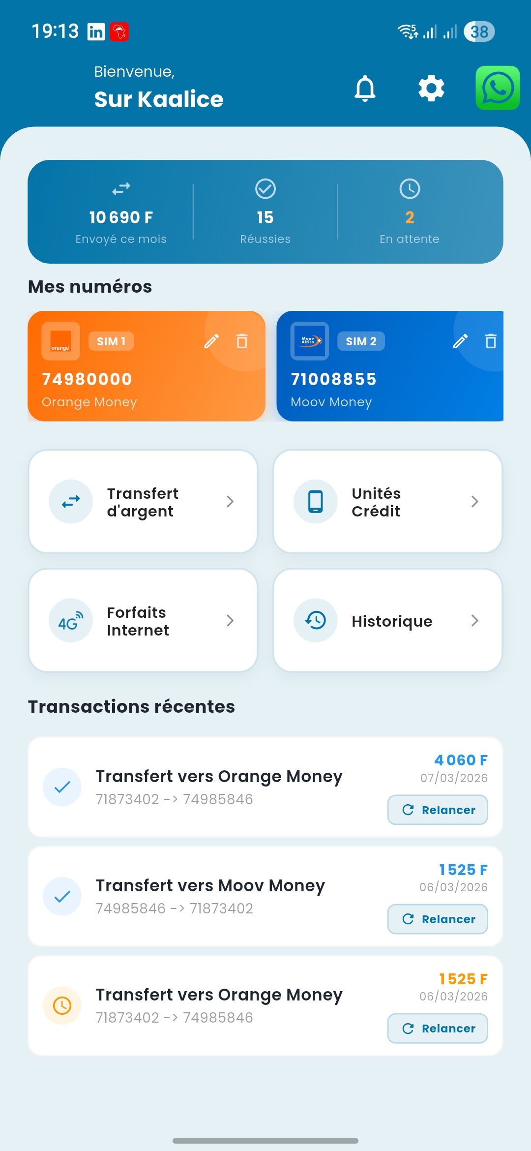 Kaalice Application